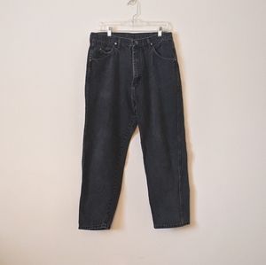 Wrangler dark wash denim jeans